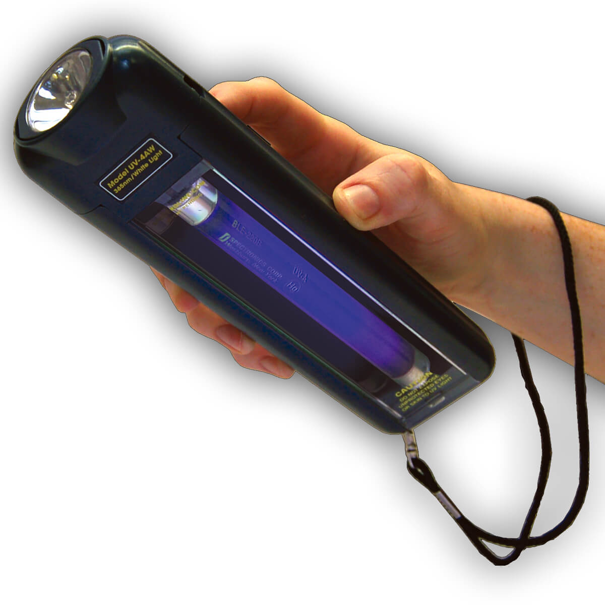 Long-wave w//white light Spectronics UV-4AW Minimax UV Lamp 365nm